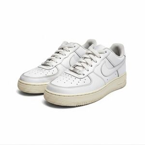 Nike Air Force 1 Low ’07 – Classic Triple White Leather Sneakers